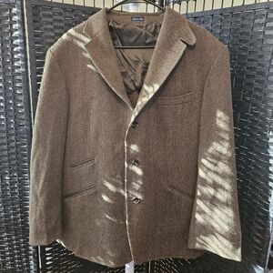 Polo by Ralph Lauren Brown Herringbone Jacket